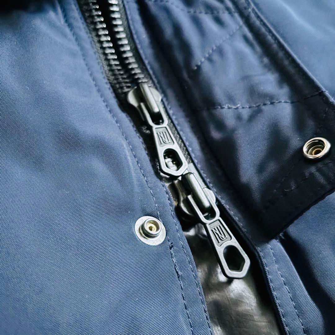 2325【美品】ナノユニバース 西川ダウン ダウンコート N3-B ロングコート