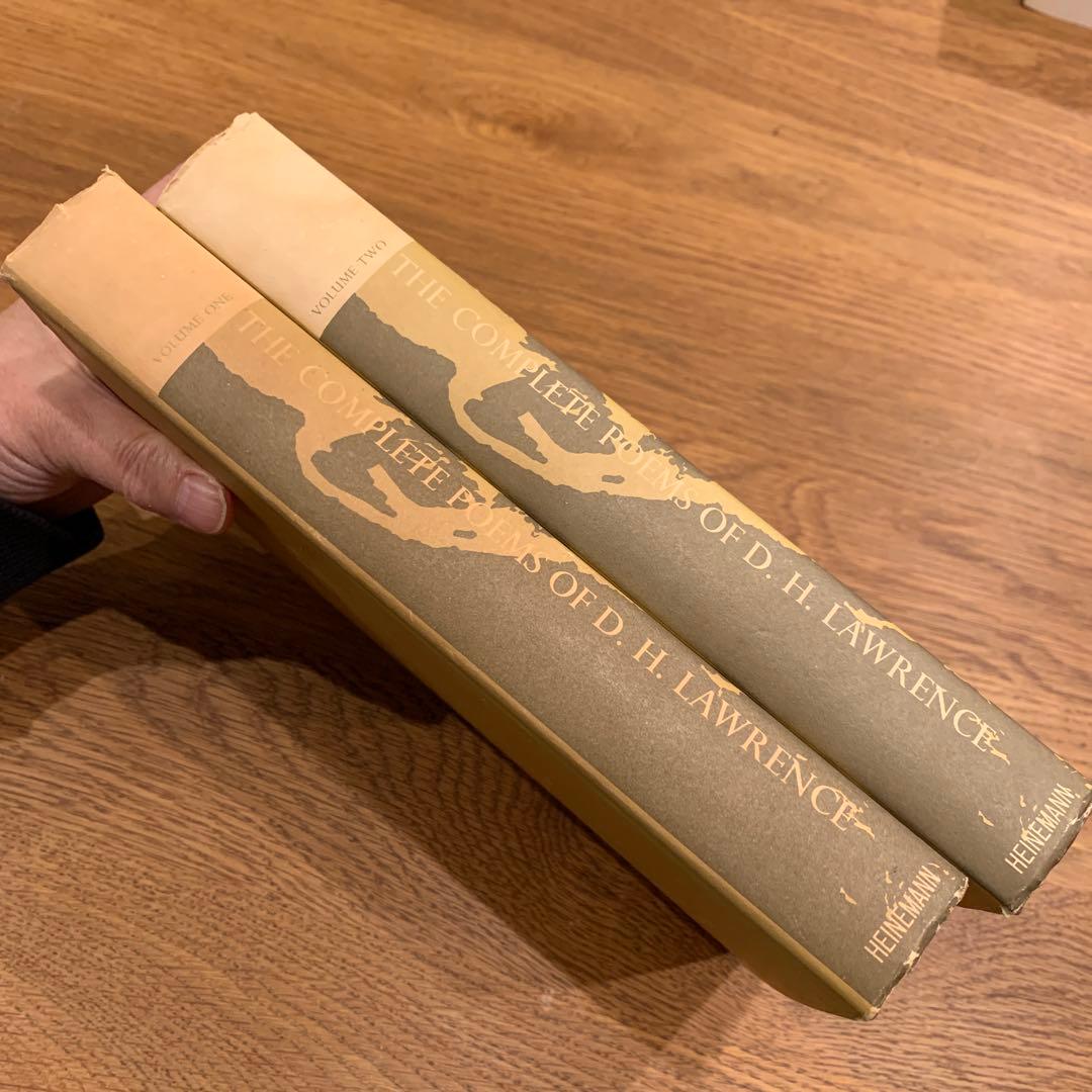 洋書 Complete Poems of D. H Lawrence Vols 1&2