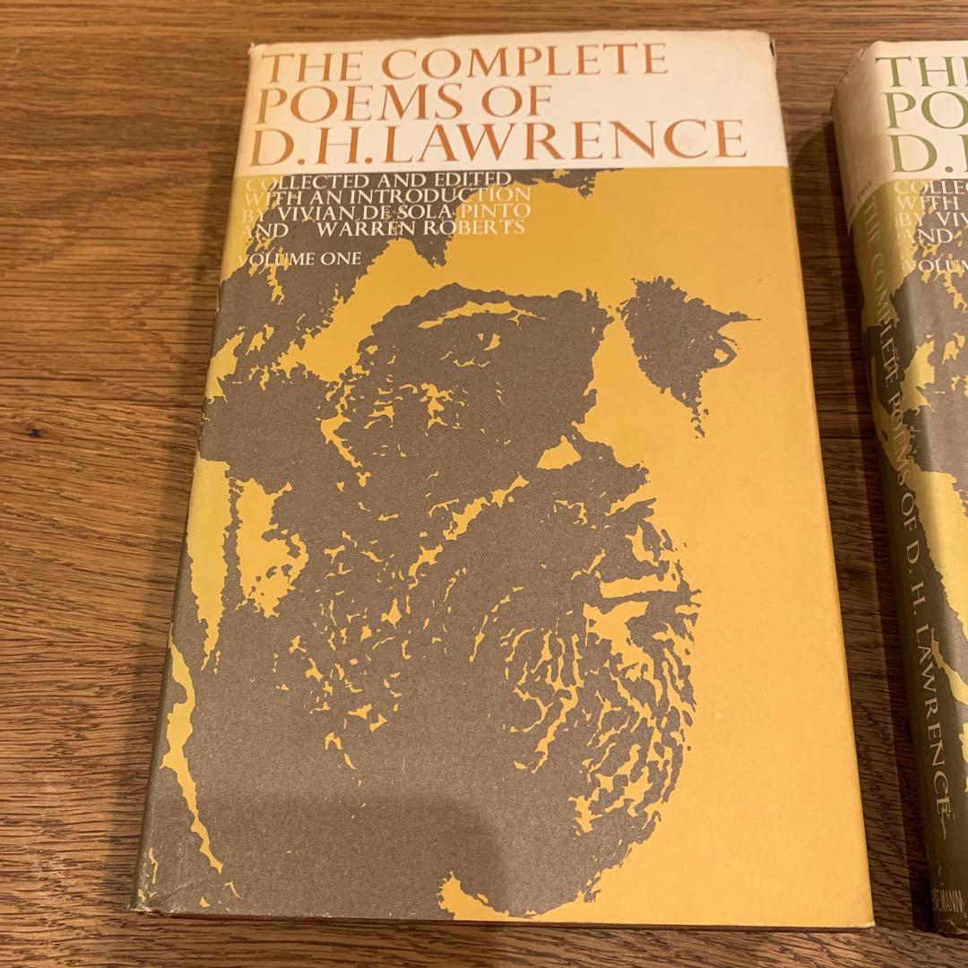洋書 Complete Poems of D. H Lawrence Vols 1&2
