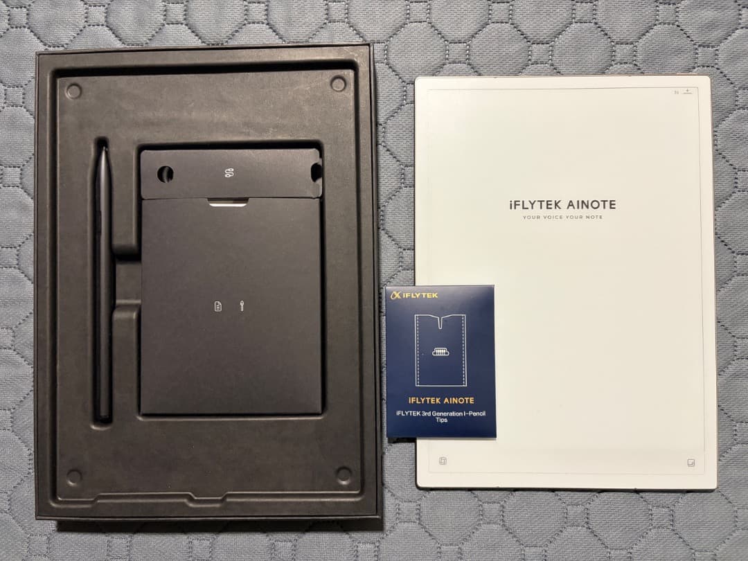 iFLYTEK AINOTE2 本体/ペン/カバー/替え芯