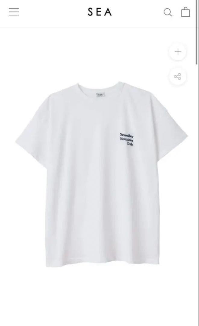 【新品/未使用】Seavalley Mountain Club 半袖Tシャツ