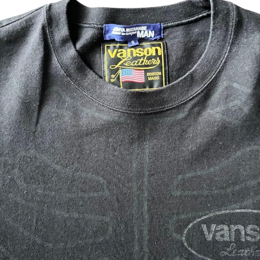 JUNYA WATANABE MAN×VANSON TシャツBLK×GRAY S