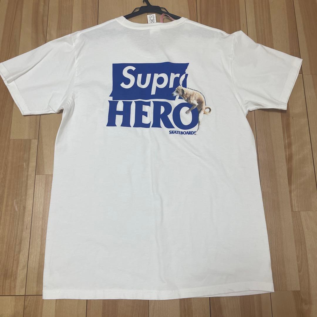 supreme✖️antiheroTシャツ Lサイズ