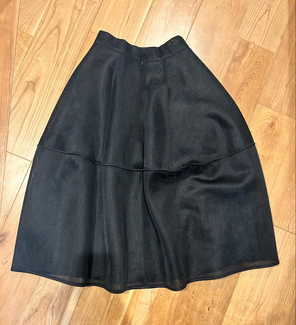 マチャット　machatt シアーダンボールスカート　黒