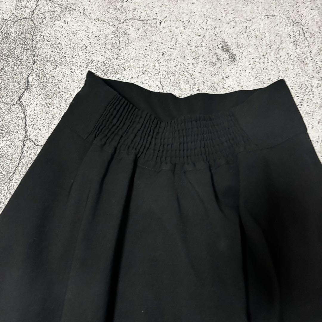 COMMEdesGARCONS アシンメトリースカート　チュール　ウールギャバ