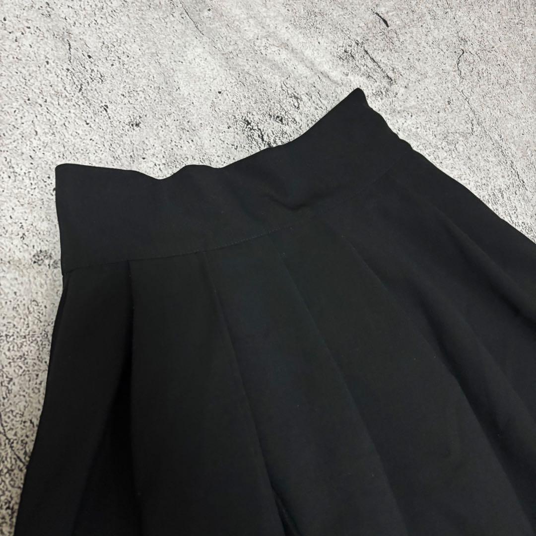 COMMEdesGARCONS アシンメトリースカート　チュール　ウールギャバ