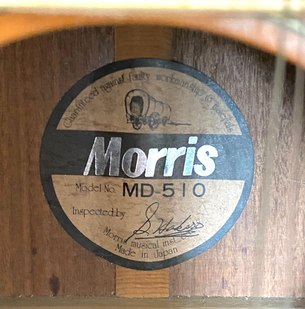 カ*ト様 【送料込み】Morris MD-510 アコースティック ギター 日本