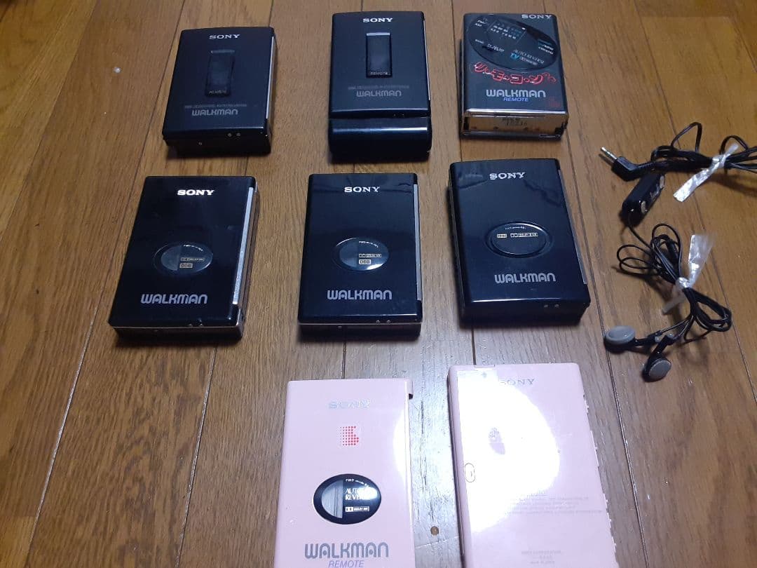 SONY WALKMAN カセットプレーヤー WM-609外6台　ジャンク