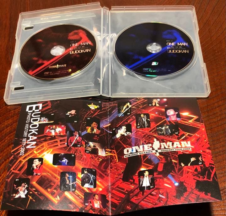 【超激レア】矢沢永吉 武道館'90VHS/'02DVD/CD/冊子4セット推奨品