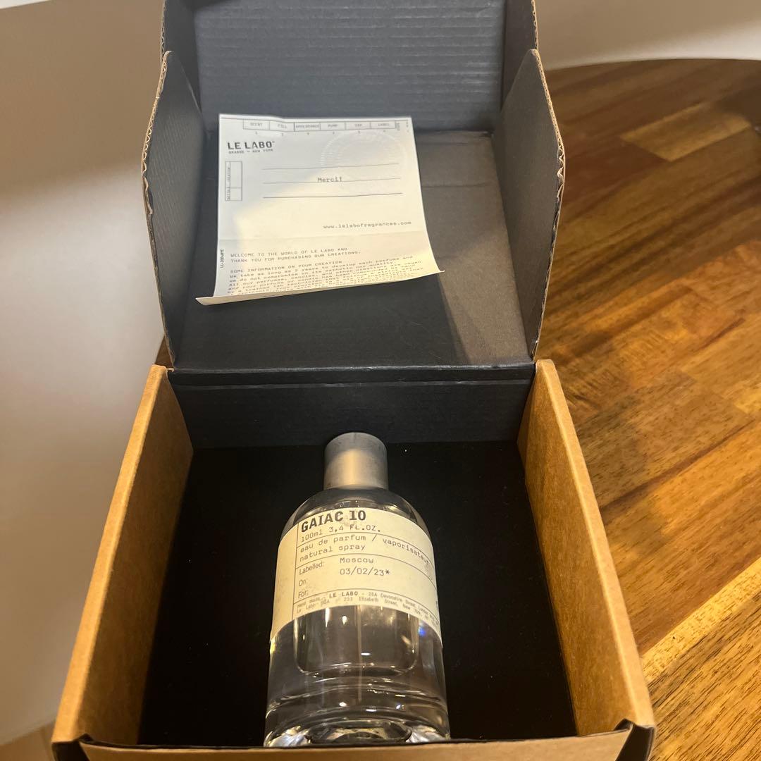 LE LABO GAIAC 10 ルラボ　ガイアック10