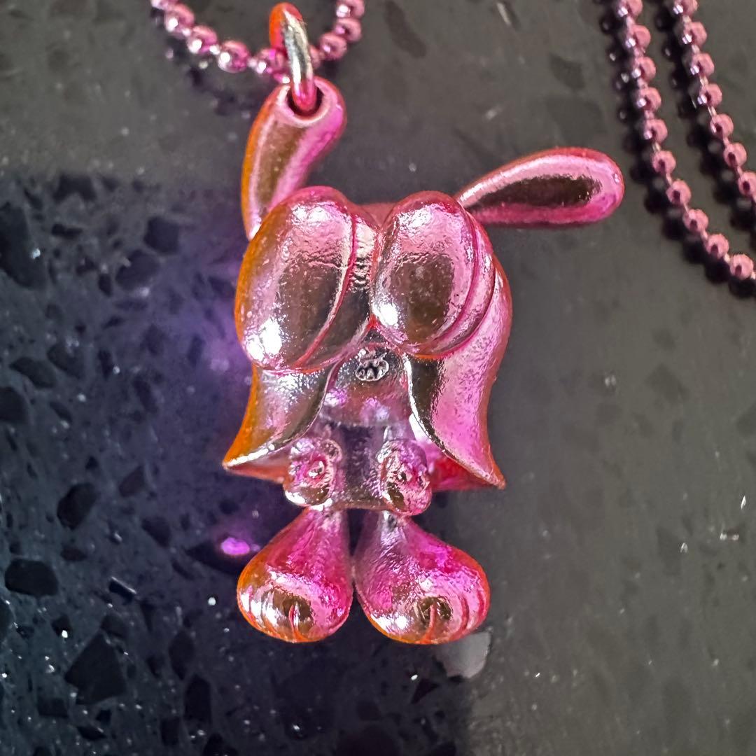 SKOLOCT スコロクト 3D ネックレス ピンク　necklace pink