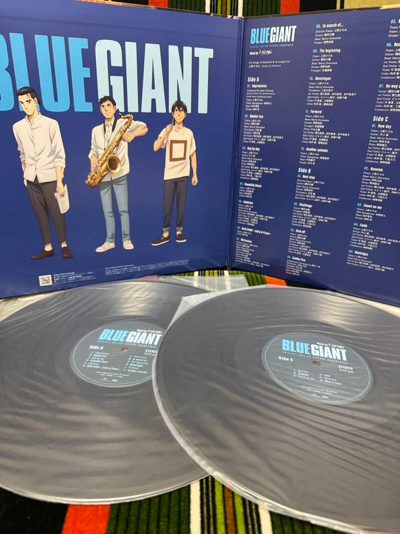 BLUE GIANT ORIGINAL SOUNDTRACK レコード