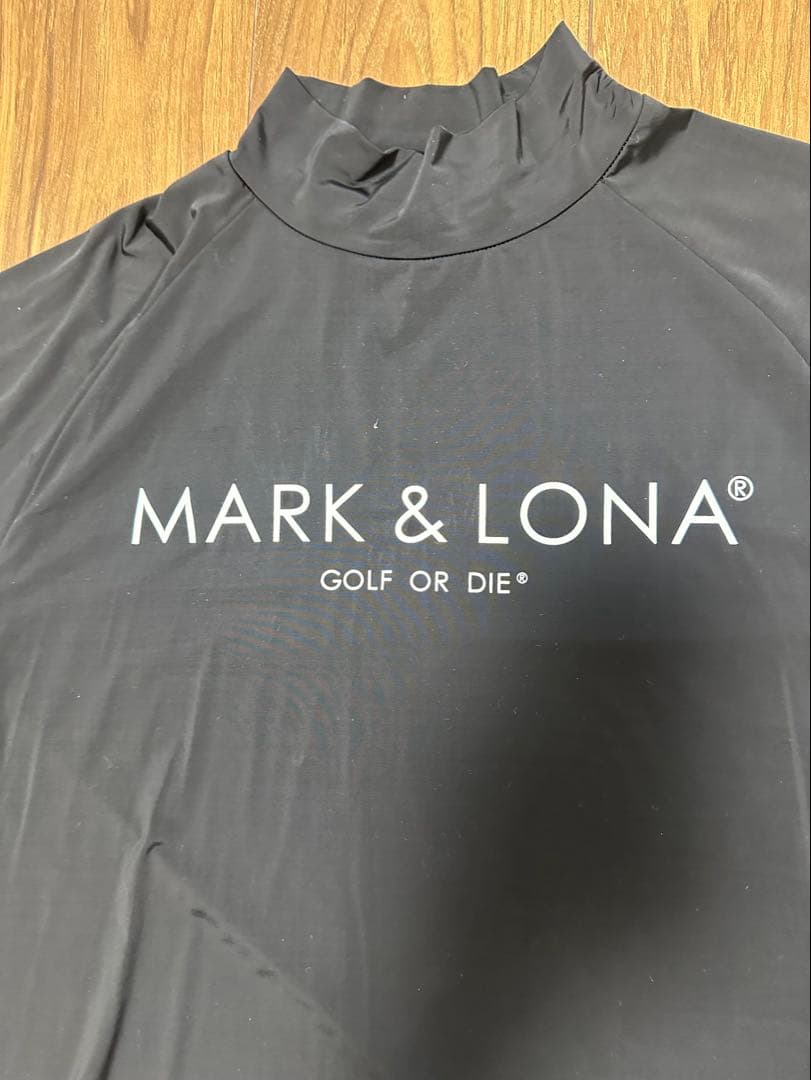 MARK & LONA ブラック長袖シャツ&キャップ