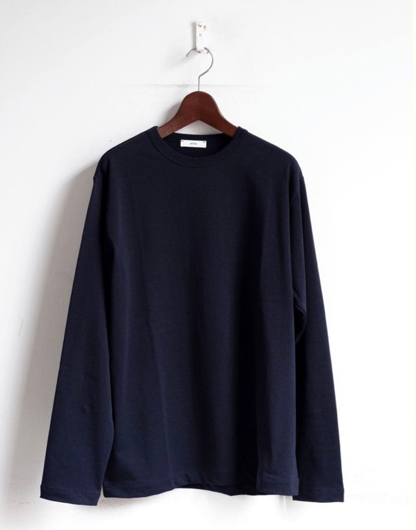 【新品未使用】ATON Dry Cotton Jersey Long Sleev
