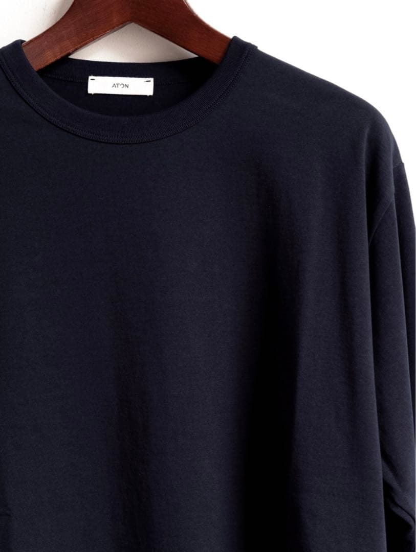 【新品未使用】ATON Dry Cotton Jersey Long Sleev