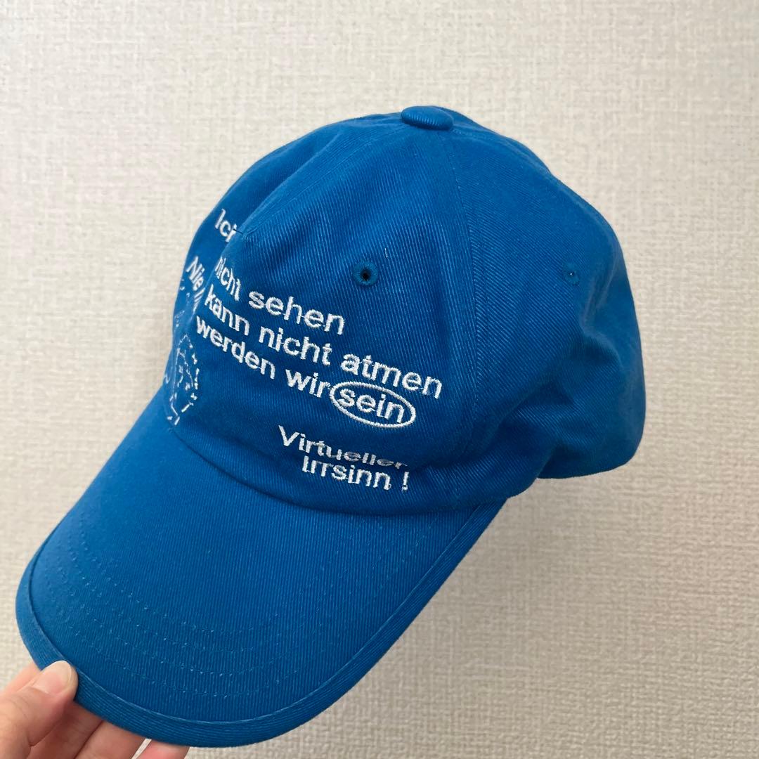 鯨さん専売 Gadid anoniem LUKE / BLUE キャップ
