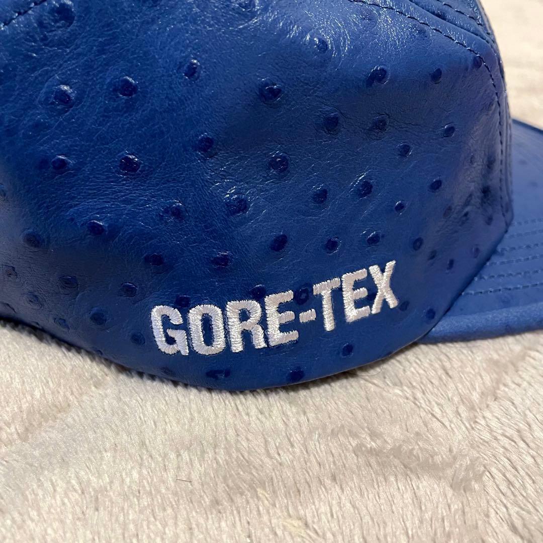 帽子 OstrichEmbossed Leather GORE-TEX CampCap