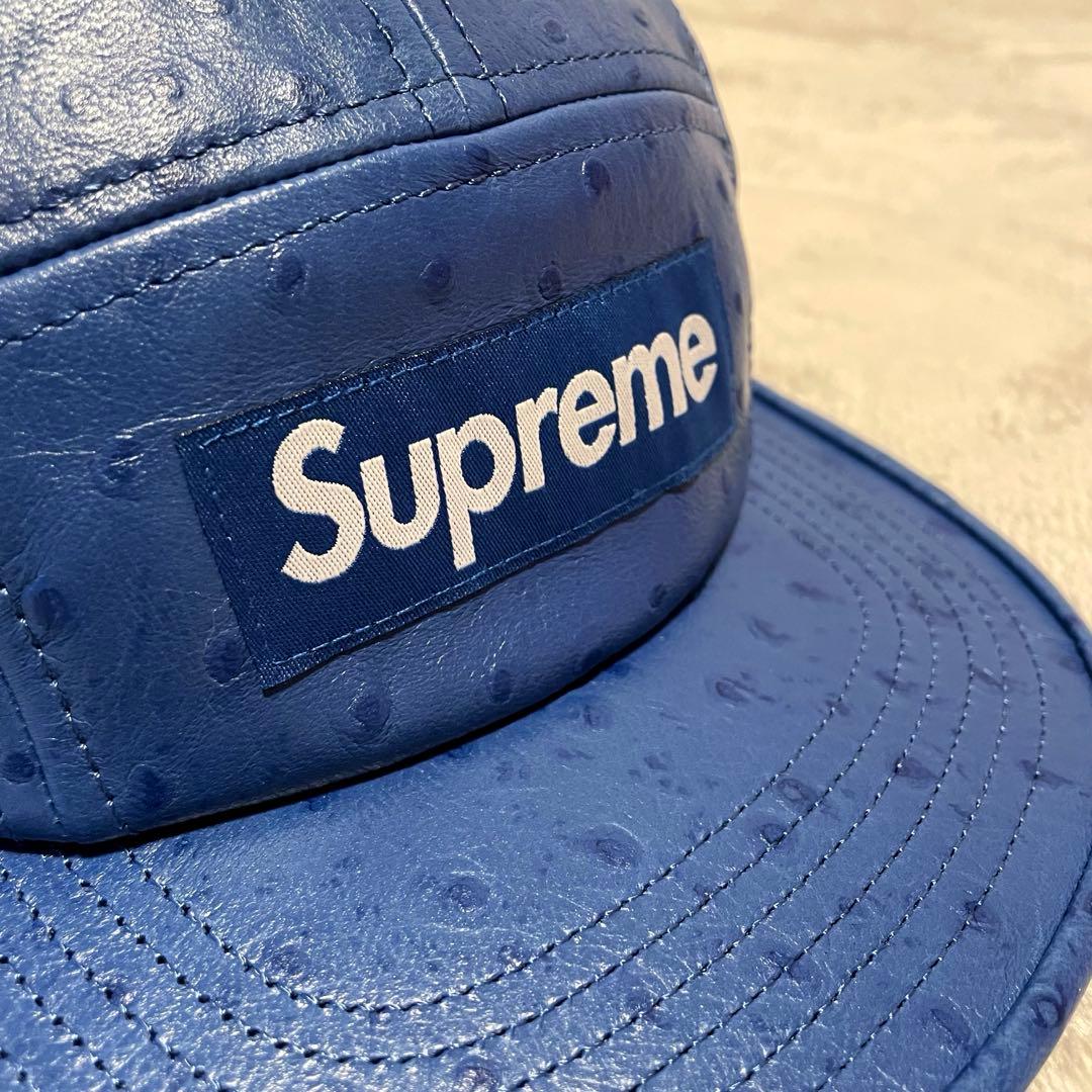 帽子 OstrichEmbossed Leather GORE-TEX CampCap