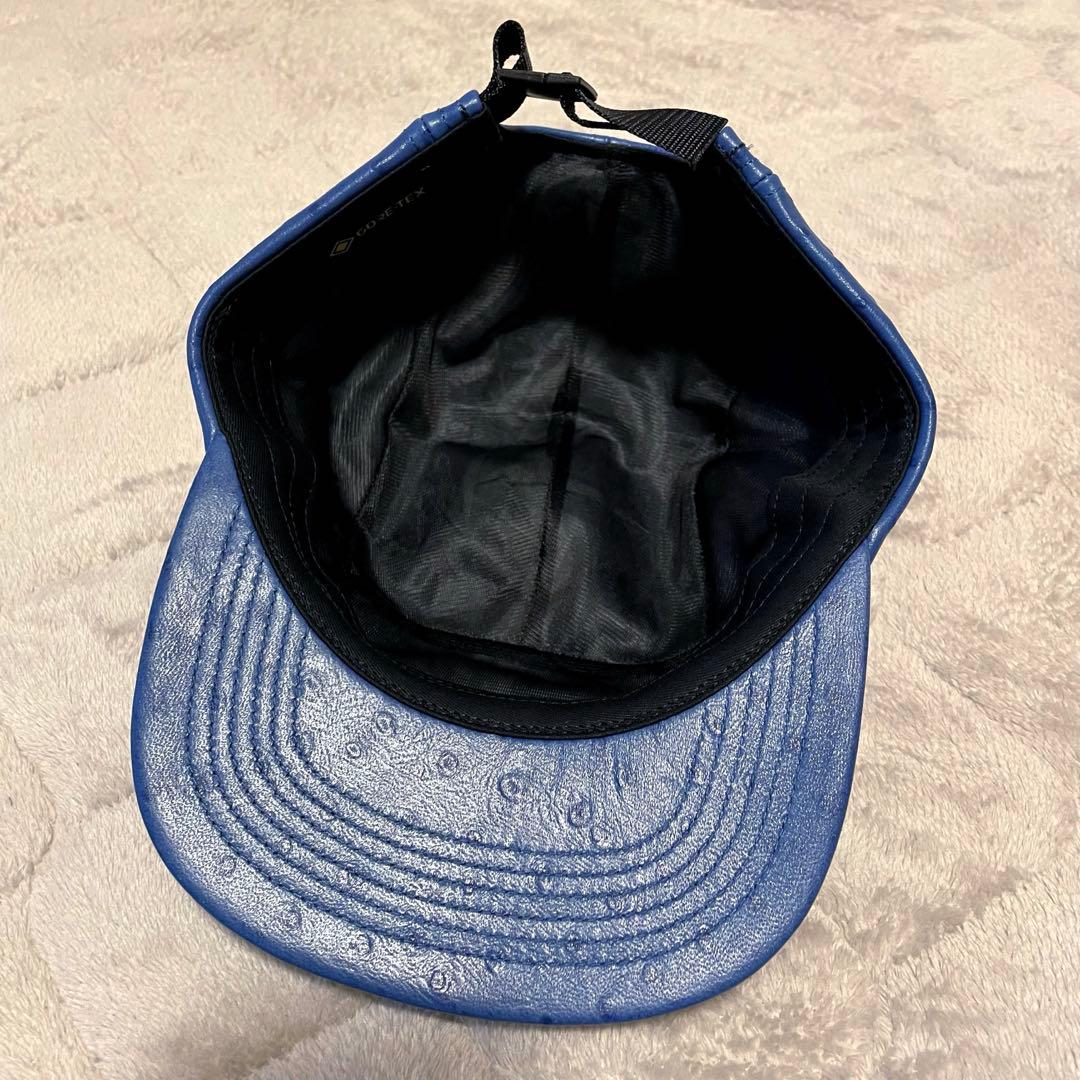 帽子 OstrichEmbossed Leather GORE-TEX CampCap