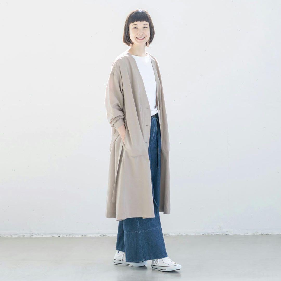 北欧暮らしの道具店・香菜子さんとつくったアトリエコート・ベージュ