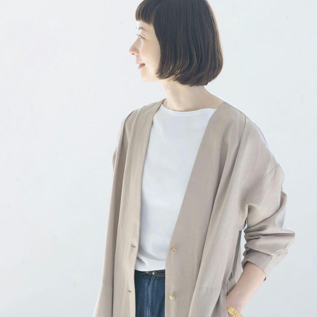 北欧暮らしの道具店・香菜子さんとつくったアトリエコート・ベージュ