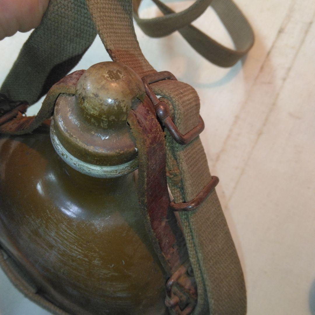日本軍水筒　飯ごう　食器　盃