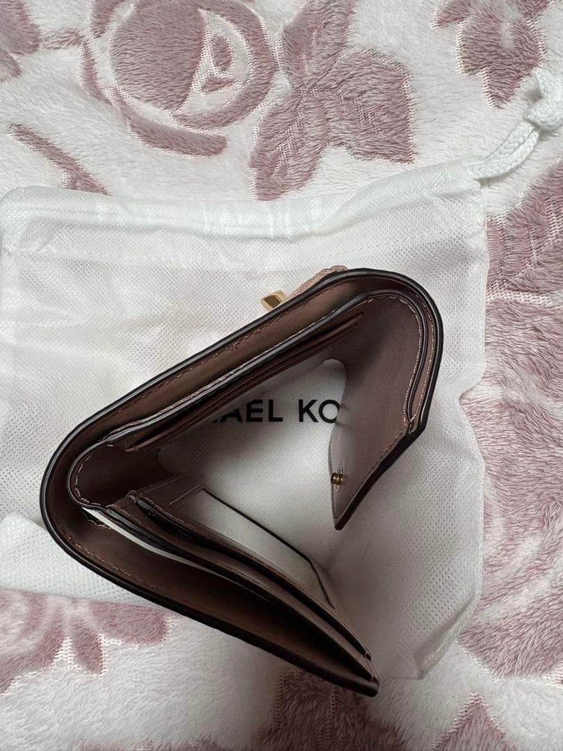 MICHAEL KORS 三つ折り財布 ピンク