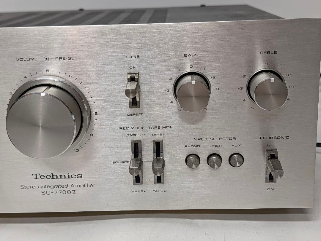 ぽ*様 Technics　テクニクス　SU-7700Ⅱ　アンプ