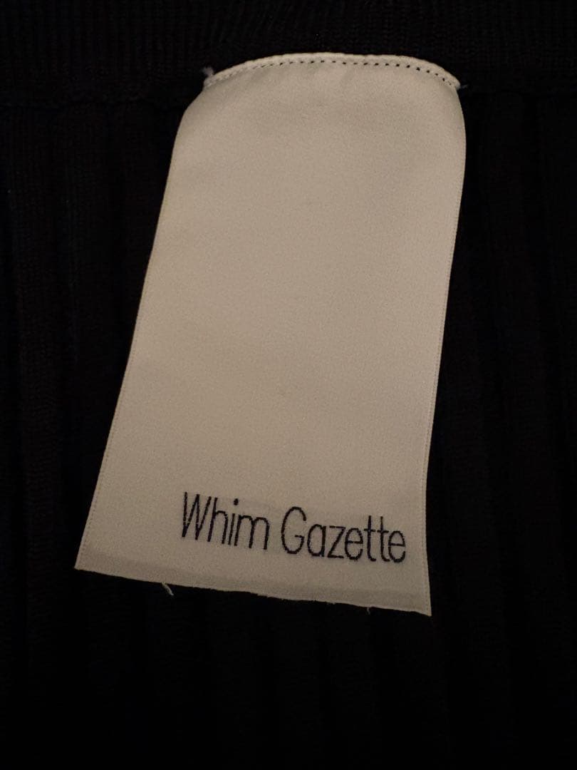 最終値下げ*Whim Gazette ニットフィットスカート 36