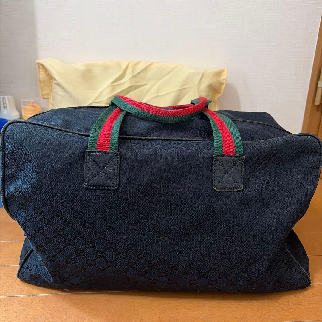 Gucci GGパターン ボストンバッグ 大容量