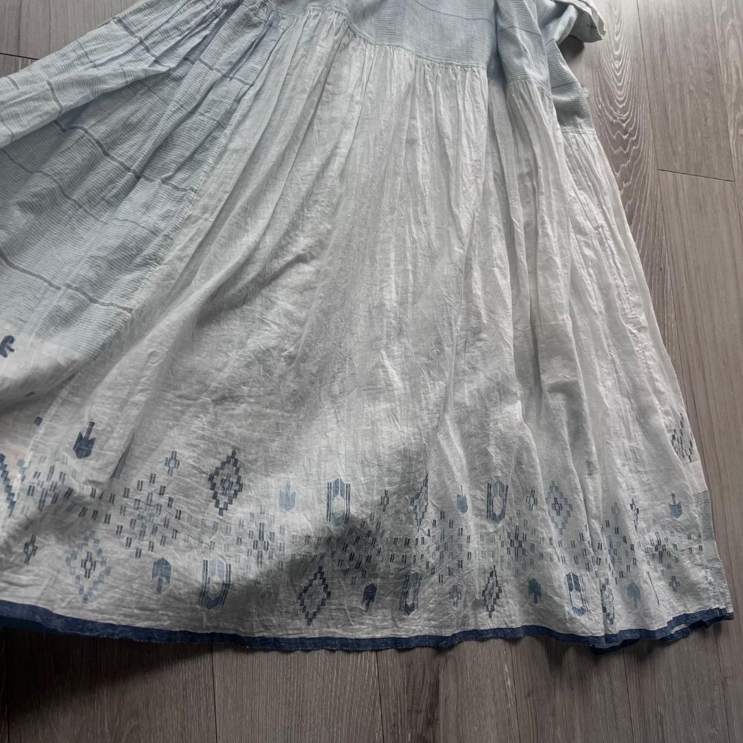 専用 インジリ 刺繍 ワンピース タグ付き　ロング