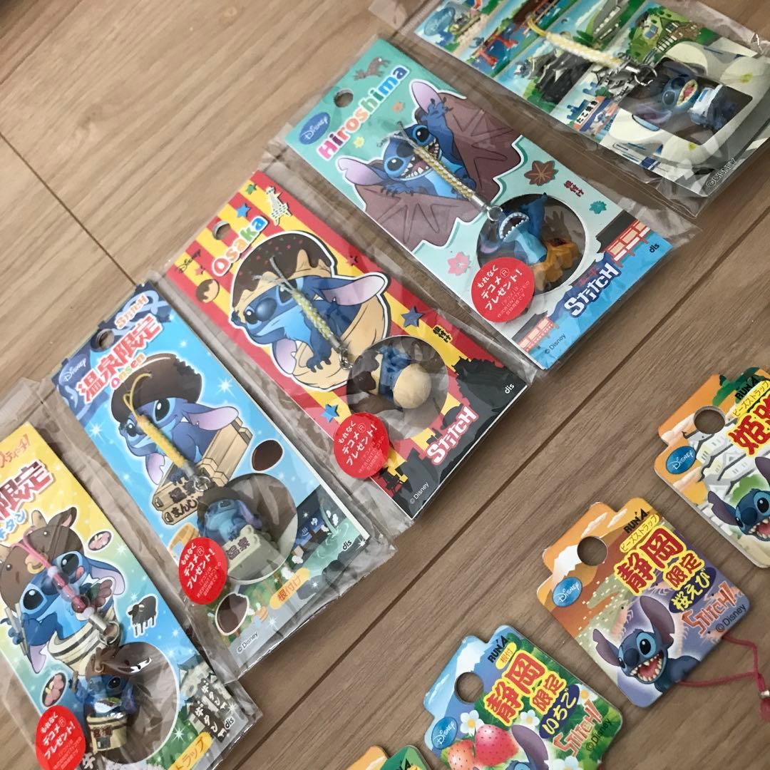 ご当地ストラップ　スティッチ　根付け