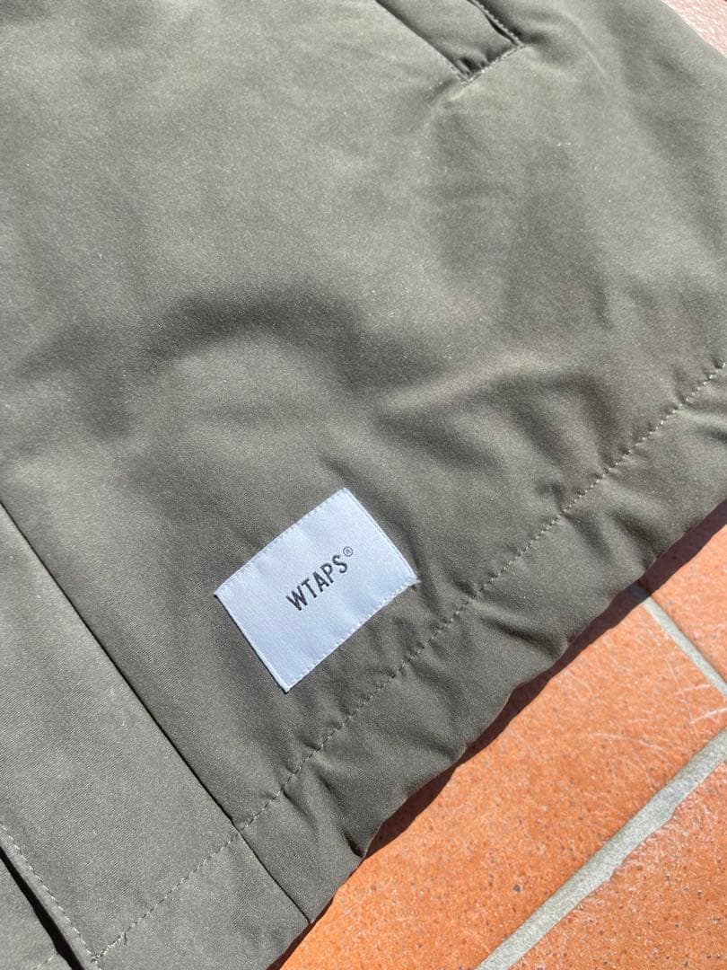 20AW/STOCK MANJACKET POLY.TUSSAH中綿ジャケット