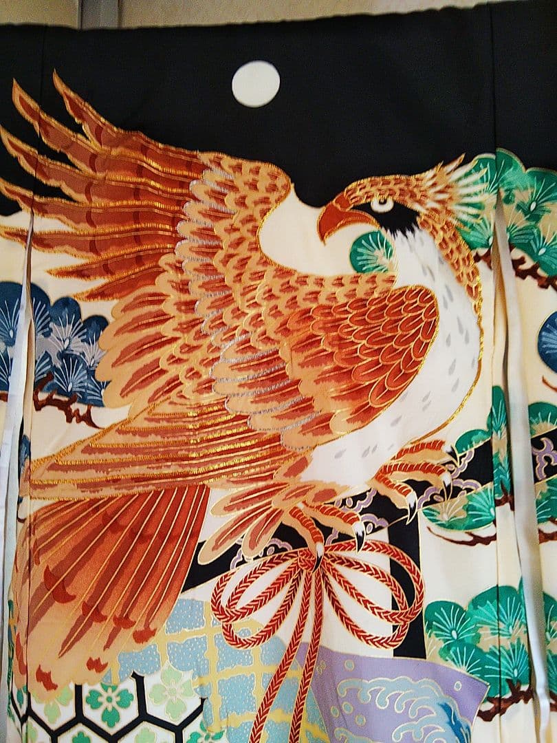お宮詣り　七五三の男児用　祝い着