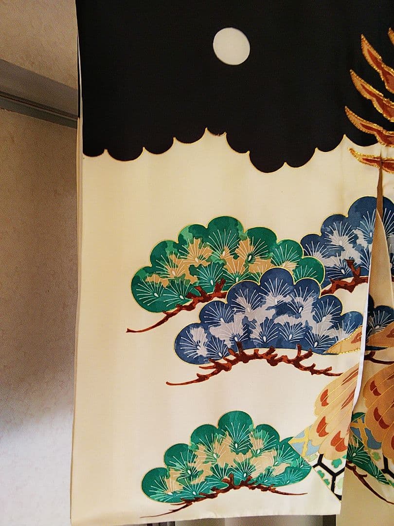 お宮詣り　七五三の男児用　祝い着