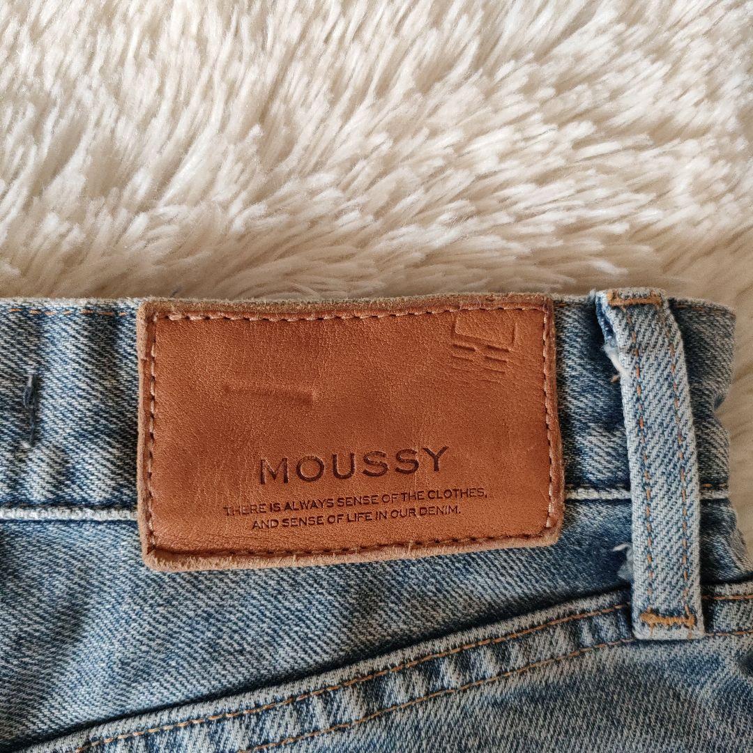 MOUSSY マウジー MVS フレア デニム パンツ