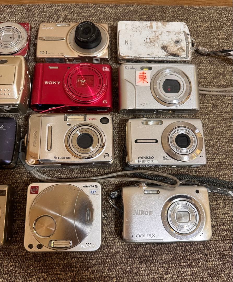 デジタルカメラsony olympus fujifilm ジャンク　本体　まとめ