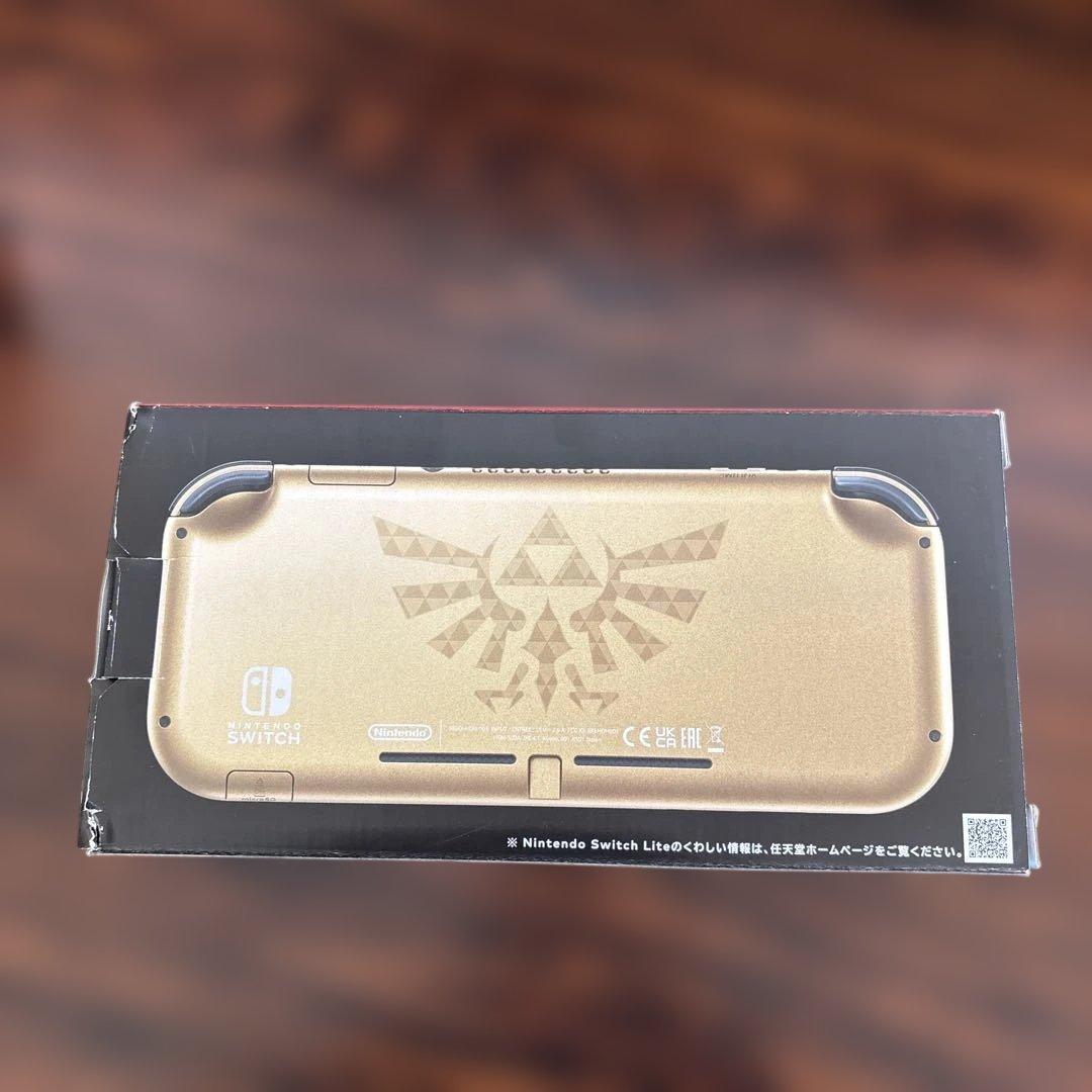 限定Switch Lite ハイラルED 箱充電器付