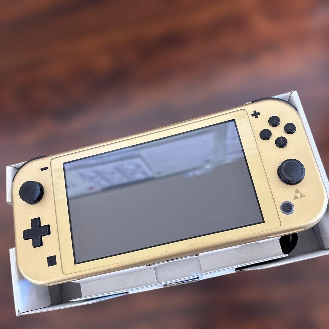 限定Switch Lite ハイラルED 箱充電器付