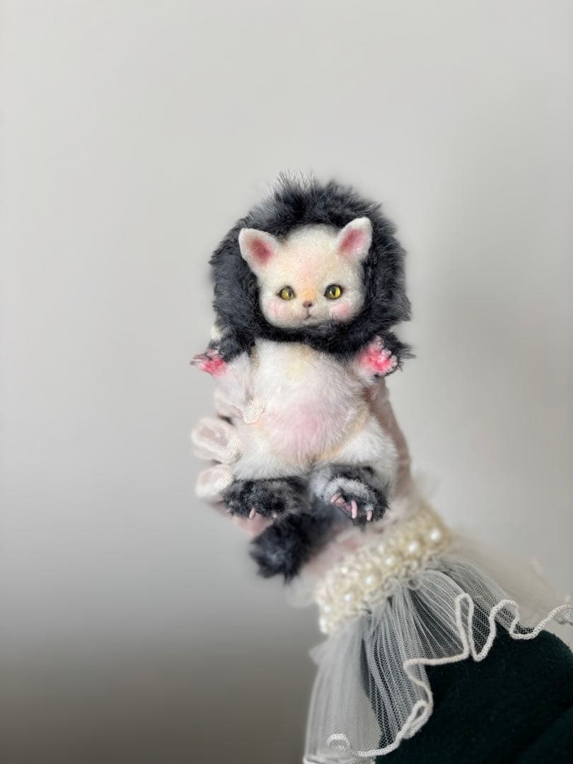 アートドール　No.066トラ猫幻獣　羊毛フェルト