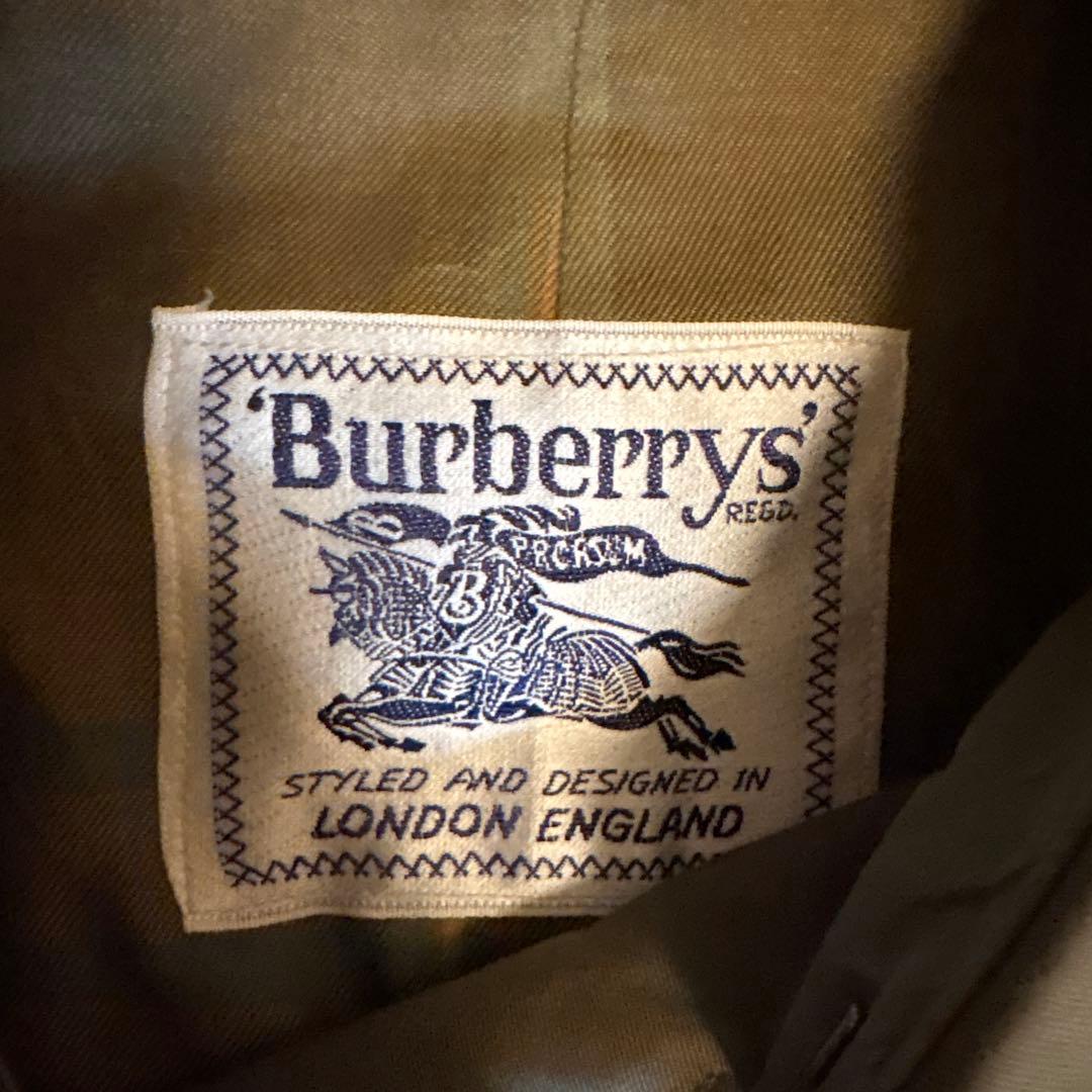 BURBERRY ステンカラーコート 玉虫色 Burberrys