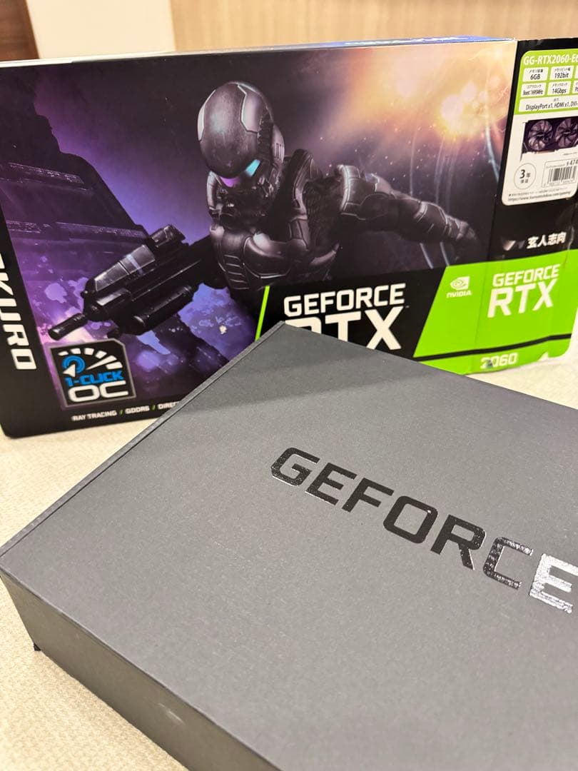 玄人志向 NVIDIA GeForce RTX2060搭載 グラフィックボード