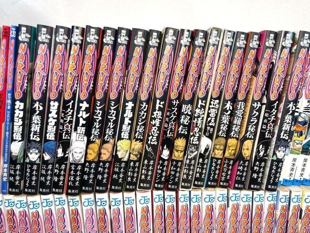 【豪華99冊セット】NARUTO―ナルト― 全72巻 ＆ 関連本 27冊