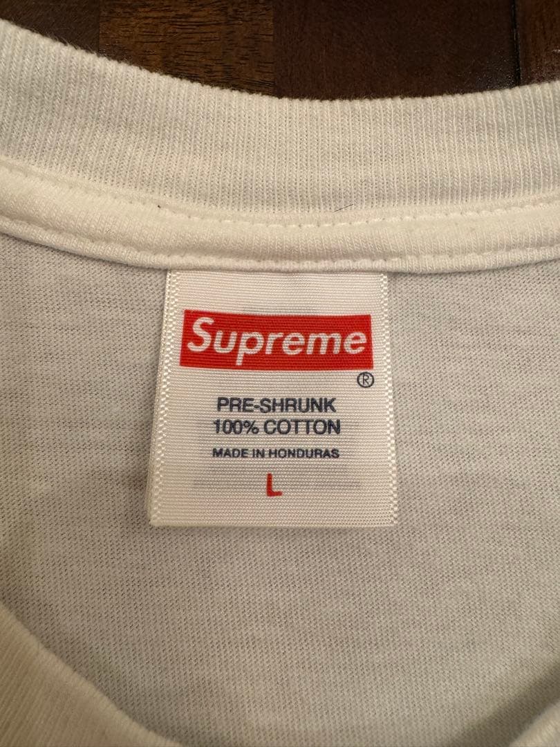 Supreme ハートプリントTシャツ 白