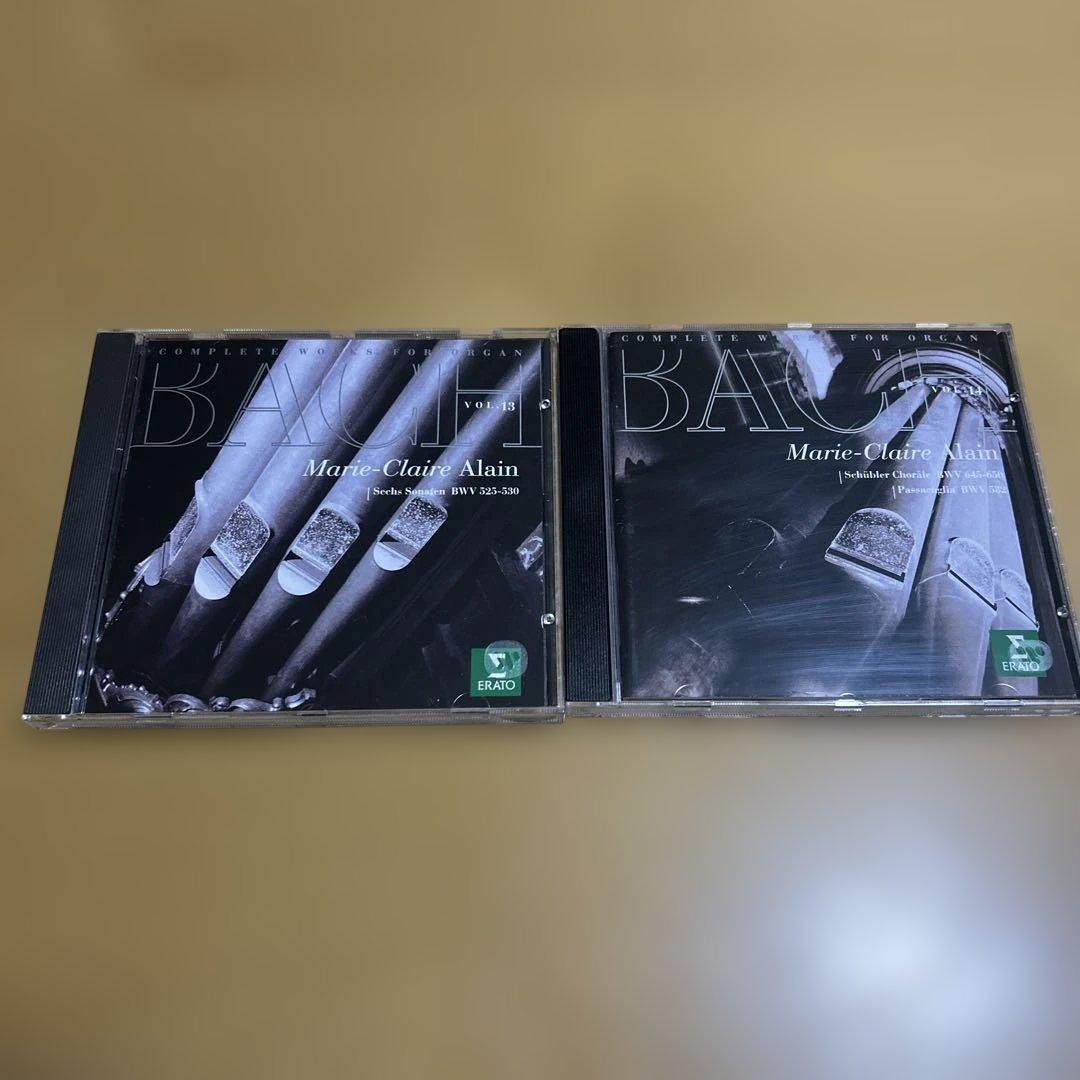 廃盤CDBOX　14CD　マリー・クレール・アラン　バッハ　オルガン作品全集