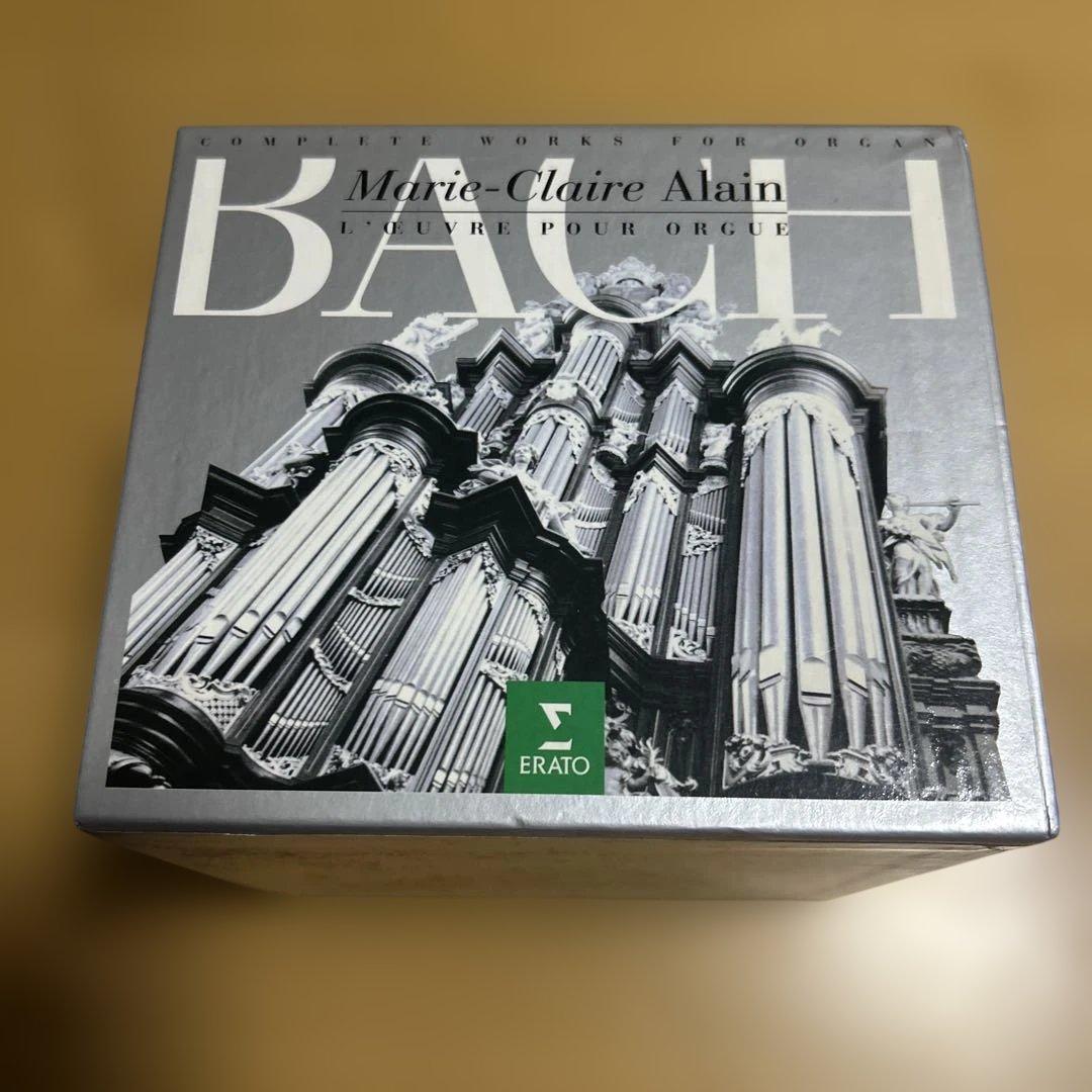廃盤CDBOX　14CD　マリー・クレール・アラン　バッハ　オルガン作品全集