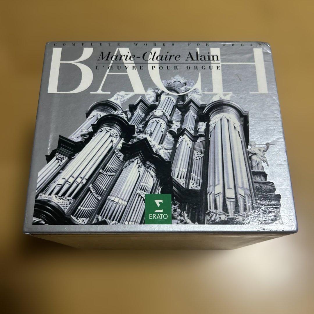廃盤CDBOX　14CD　マリー・クレール・アラン　バッハ　オルガン作品全集