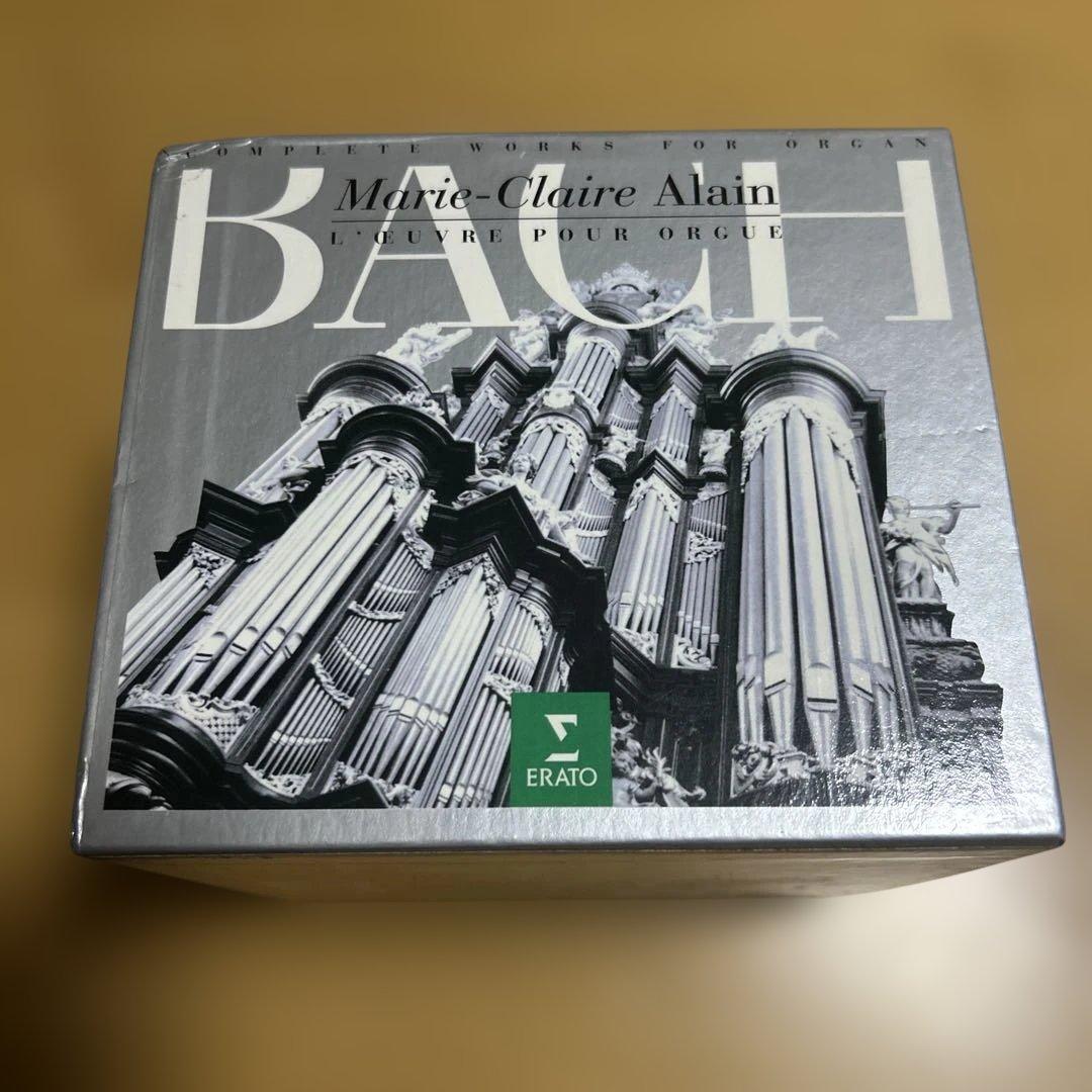 廃盤CDBOX　14CD　マリー・クレール・アラン　バッハ　オルガン作品全集