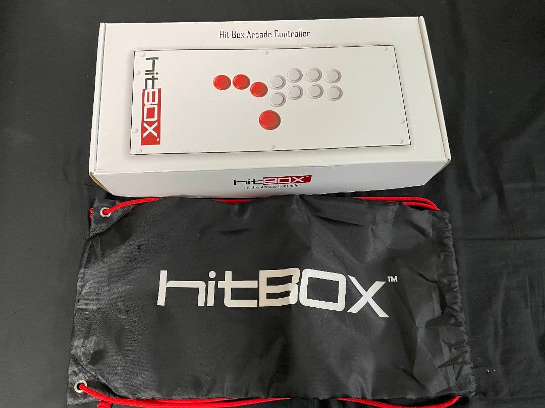 HITBOX Gamerfingerボタン換装済み 箱バッグ付属