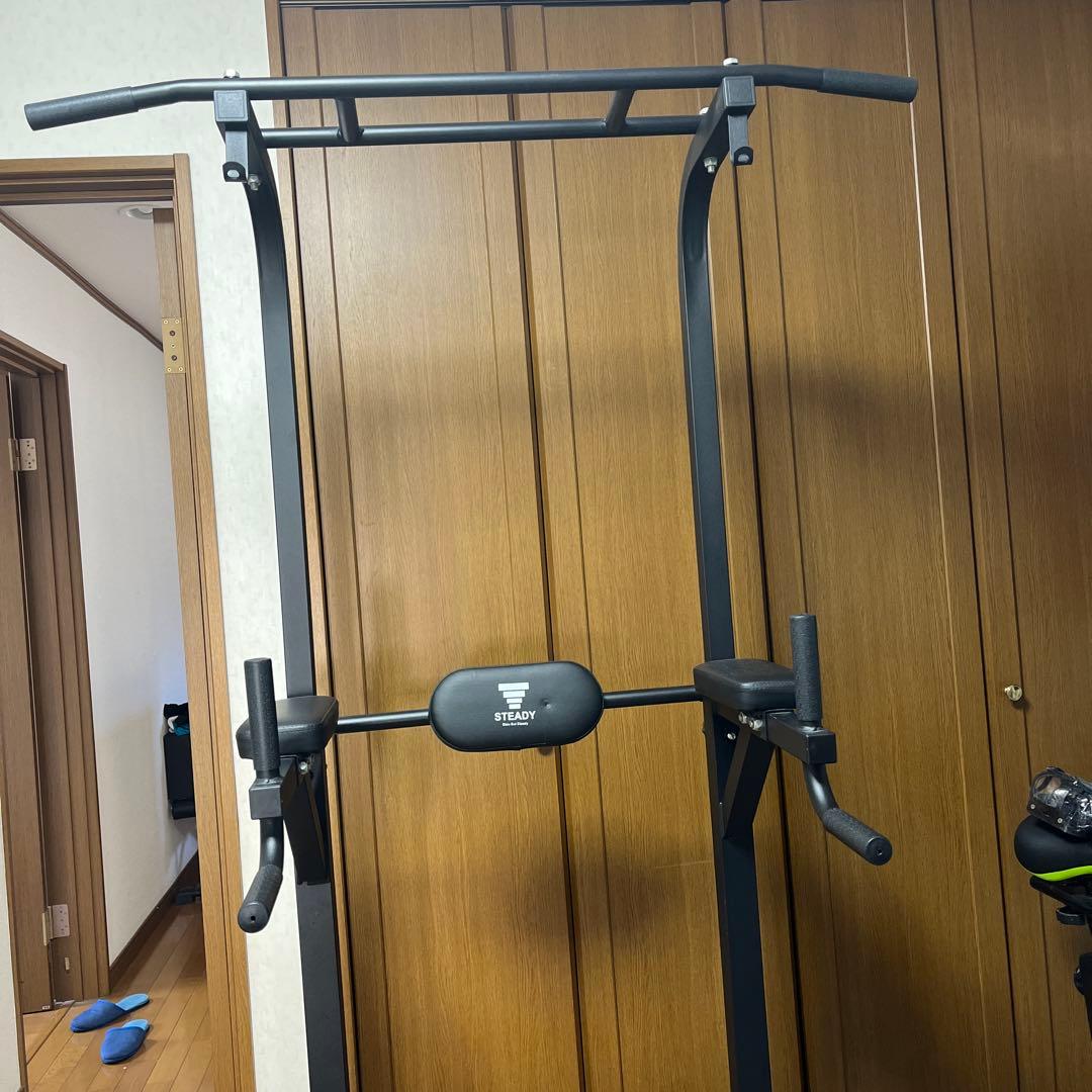 送料無料　STEADY 懸垂マシン　10or12段階調整/耐荷重150kg